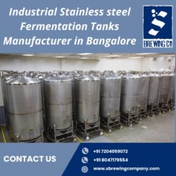 Industrial Stainless steel Fermentation Tanks Manufacturer in Bangalore_httpswww.sbrewingcompany.com