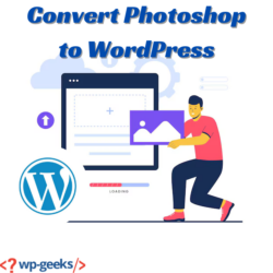 convert photoshop to wordpress