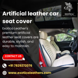 Artificial leather car seat cove