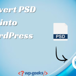 Convert PSD into WordPress