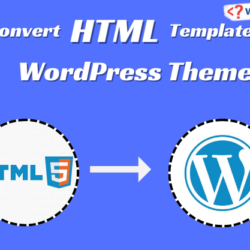 convert html template to wordpress theme